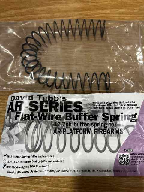 Tubb’s 300 Blackout Flat-Wire buffer spring