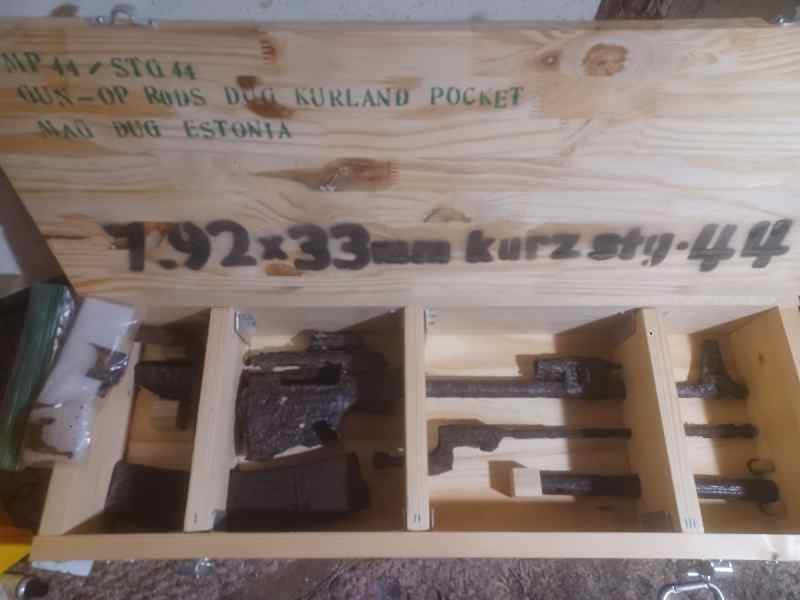 relic STG-44 in hardwood crate