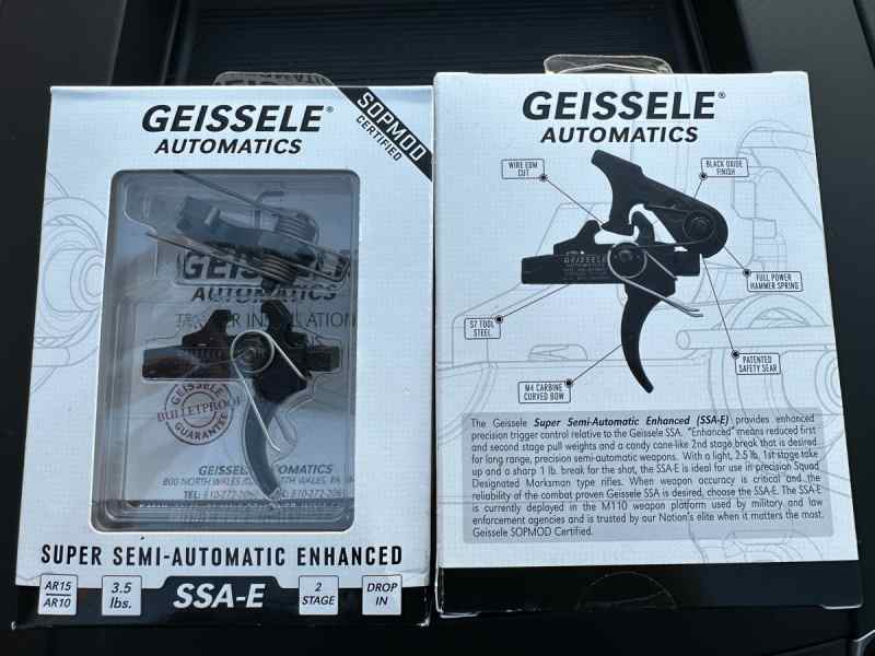 Geissele SSA-E 2-stage Trigger