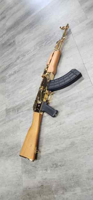 Romarm/Cugir Gold Plated AK-47