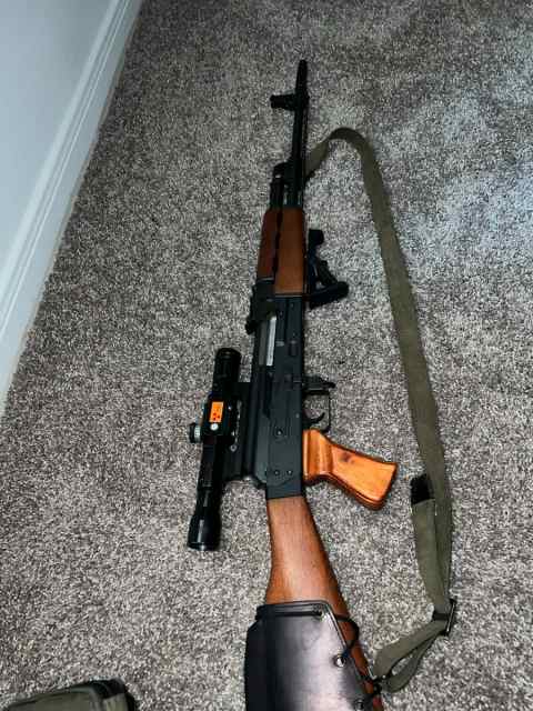 ZASTAVA M77 AND RUSSIAN OPTIC FOR SALE
