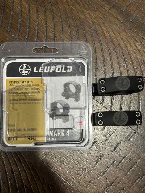 Leupold Mark 4 Super High 35mm rings