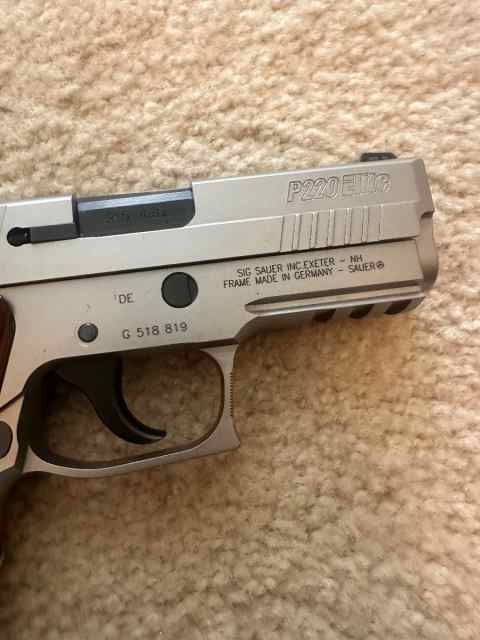Sig sauer P220 compact elite stainless steel NEW