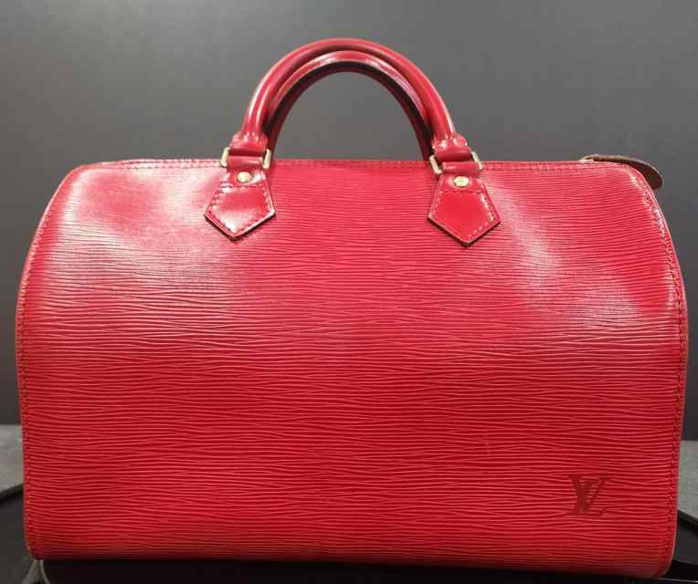 Louis Vuitton Speedy 30 Epi Leather Handbag 